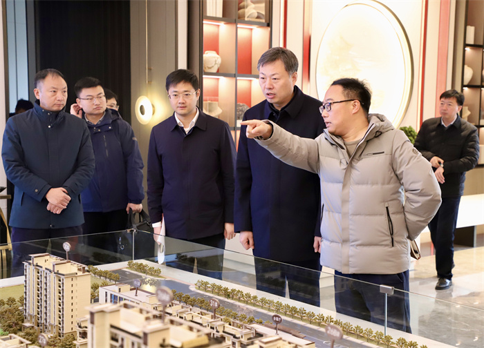 淮阳区区长王献超调研房地产项目建设工作